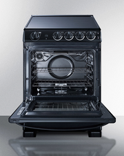 Summit 24" Wide Electric Smooth-Top Range Refrigerator Accessories Summit Appliance   