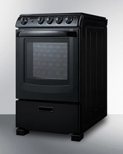 Summit 24" Wide Electric Smooth-Top Range Refrigerator Accessories Summit Appliance   