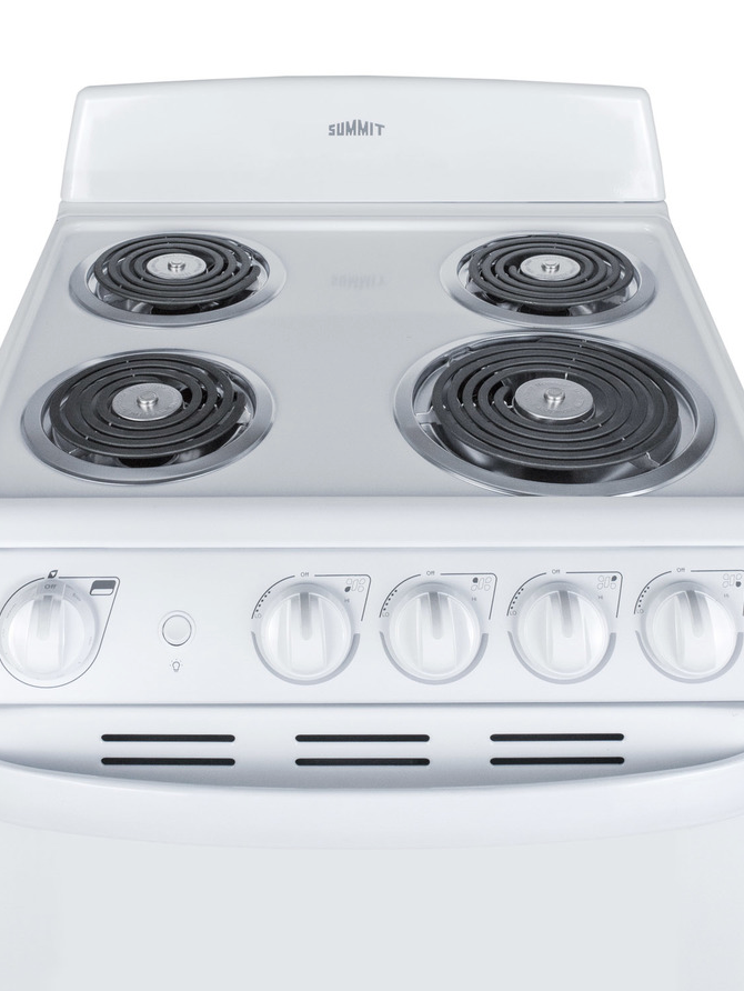 Summit 20" Wide Electric Coil Range Refrigerator Accessories Summit Appliance   