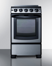 Summit 20" Wide Electric Smooth-Top Range Refrigerator Accessories Summit Appliance   