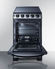 Summit 20" Wide Electric Smooth-Top Range Refrigerator Accessories Summit Appliance   