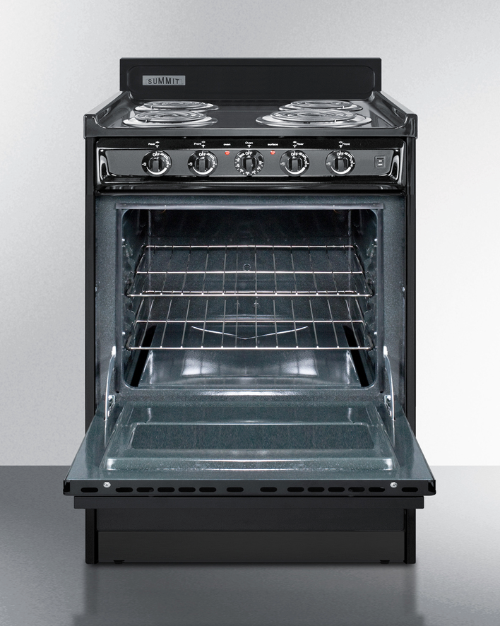 Summit 24" Wide Electric Coil Range Refrigerator Accessories Summit Appliance   