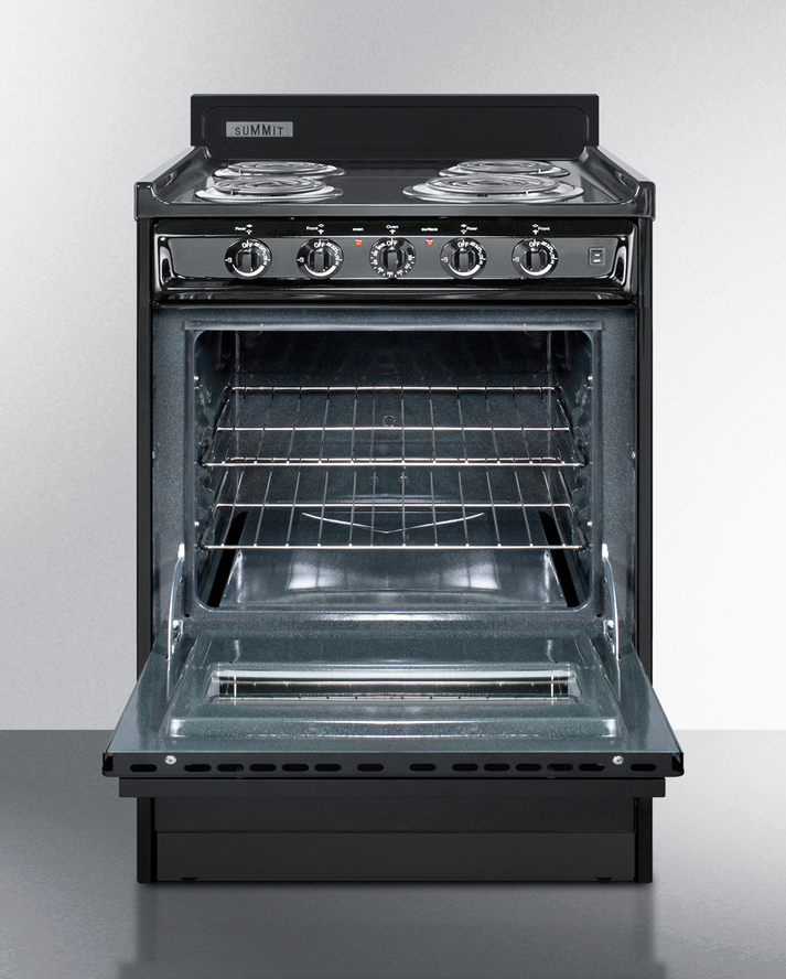 Summit 24" Wide Electric Coil Range Refrigerator Accessories Summit Appliance   