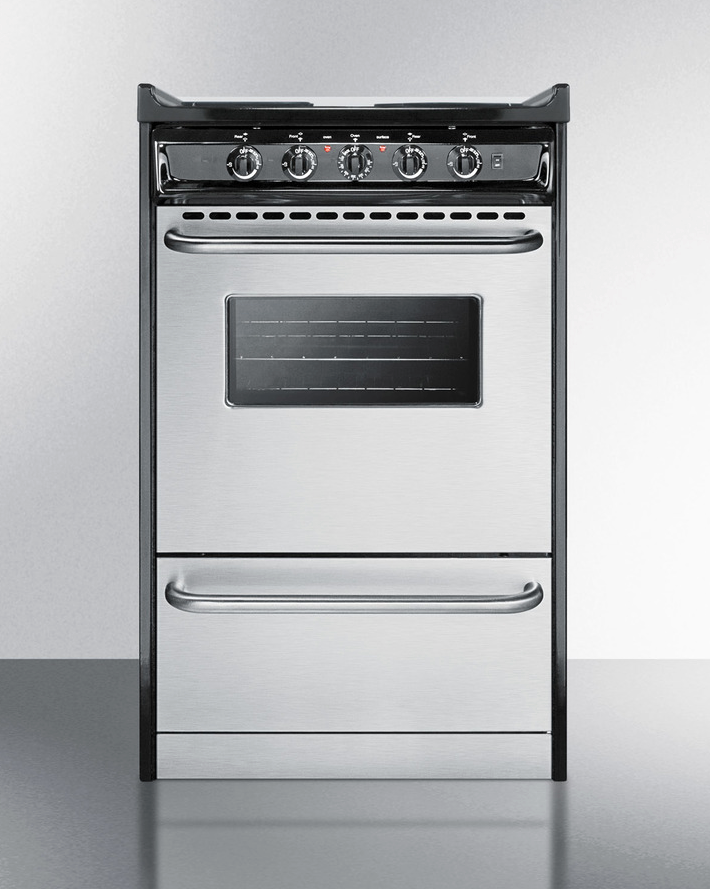 Summit 20" Wide Electric Coil Range Refrigerator Accessories Summit Appliance   