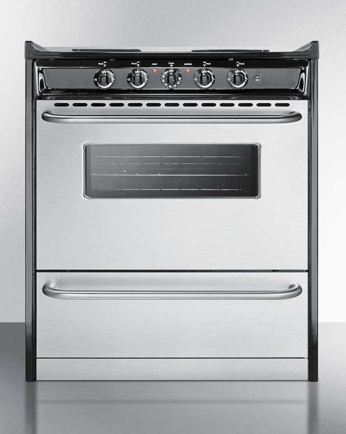 Summit 30" Wide Electric Coil Range Refrigerator Accessories Summit Appliance   