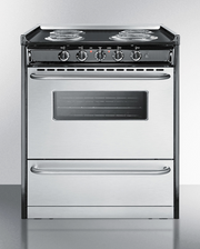 Summit 30" Wide Electric Coil Range Refrigerator Accessories Summit Appliance   