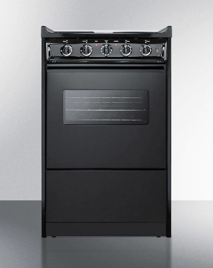 Summit 20" Wide Electric Coil Range Refrigerator Accessories Summit Appliance   