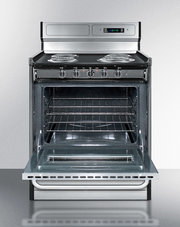 Summit 30" Wide Electric Coil Range Refrigerator Accessories Summit Appliance   