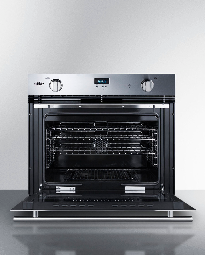 Summit 30" Wide Gas Wall Oven Refrigerator Accessories Summit Appliance   