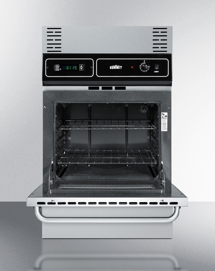 Summit 24" Wide Gas Wall Oven Refrigerator Accessories Summit Appliance   