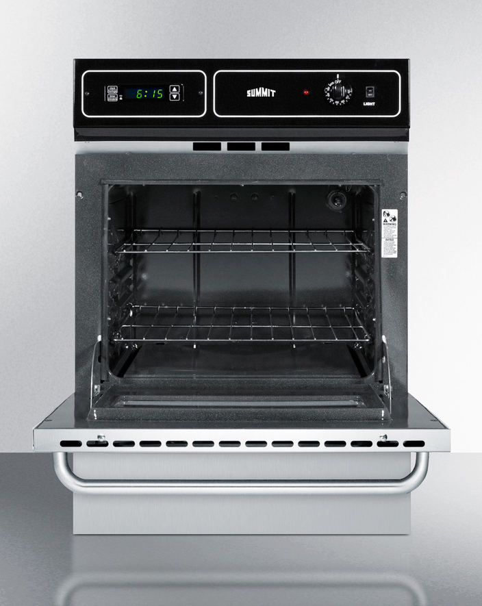 Summit 24" Wide Gas Wall Oven Refrigerator Accessories Summit Appliance   