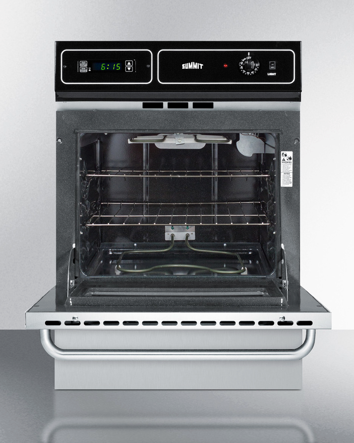 Summit 24" Wide Electric Wall Oven Refrigerator Accessories Summit Appliance   