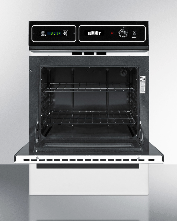 Summit 24" Wide Gas Wall Oven Refrigerator Accessories Summit Appliance   