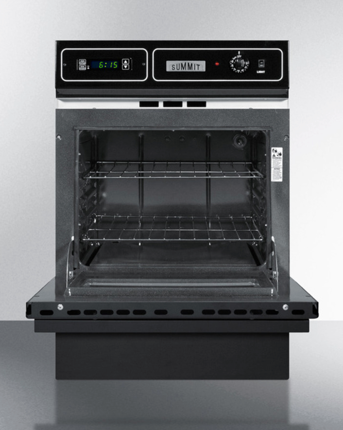 Summit 24" Wide Electric Wall Oven Refrigerator Accessories Summit Appliance   