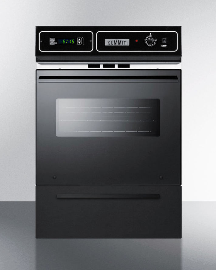 Summit 24" Wide Electric Wall Oven Refrigerator Accessories Summit Appliance   