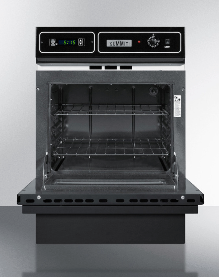 Summit 24" Wide Gas Wall Oven Refrigerator Accessories Summit Appliance   