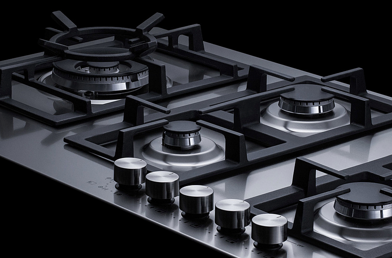 Summit 34" Wide 5-Burner Gas Cooktop In Stainless Steel Refrigerator Accessories Summit Appliance   