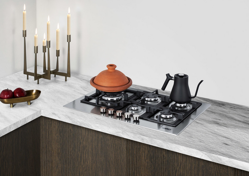 Summit 30" Wide 5-Burner Propane Gas Cooktop In Stainless Steel Refrigerator Accessories Summit Appliance   