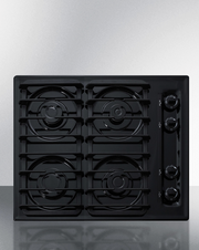 Summit 24" Wide 4-Burner Gas Cooktop Refrigerator Accessories Summit Appliance   