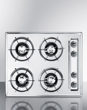 Summit 24" Wide 4-Burner Gas Cooktop Refrigerator Accessories Summit Appliance   