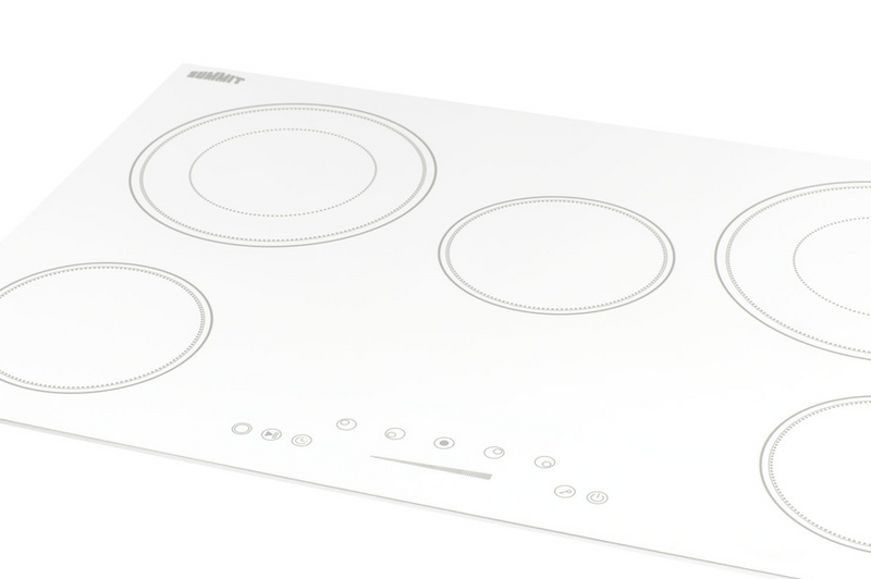 Summit 36" Wide 208-240V 5-Burner Radiant Cooktop Refrigerator Accessories Summit Appliance   
