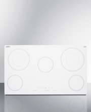 Summit 36" Wide 208-240V 5-Burner Radiant Cooktop Refrigerator Accessories Summit Appliance   