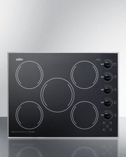Summit 27" Wide 230V 5-Burner Radiant Cooktop Refrigerator Accessories Summit Appliance   
