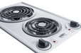 Summit 12" Wide 230V 2-Burner Coil Cooktop Refrigerator Accessories Summit Appliance   