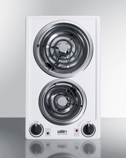 Summit 12" Wide 230V 2-Burner Coil Cooktop Refrigerator Accessories Summit Appliance   