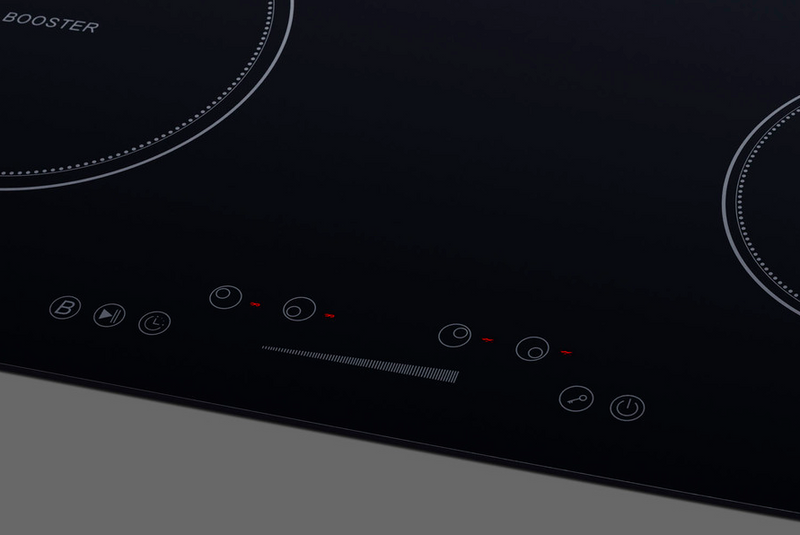 Summit 30" Wide 208-240V 4-Zone Induction Cooktop Refrigerator Accessories Summit Appliance   