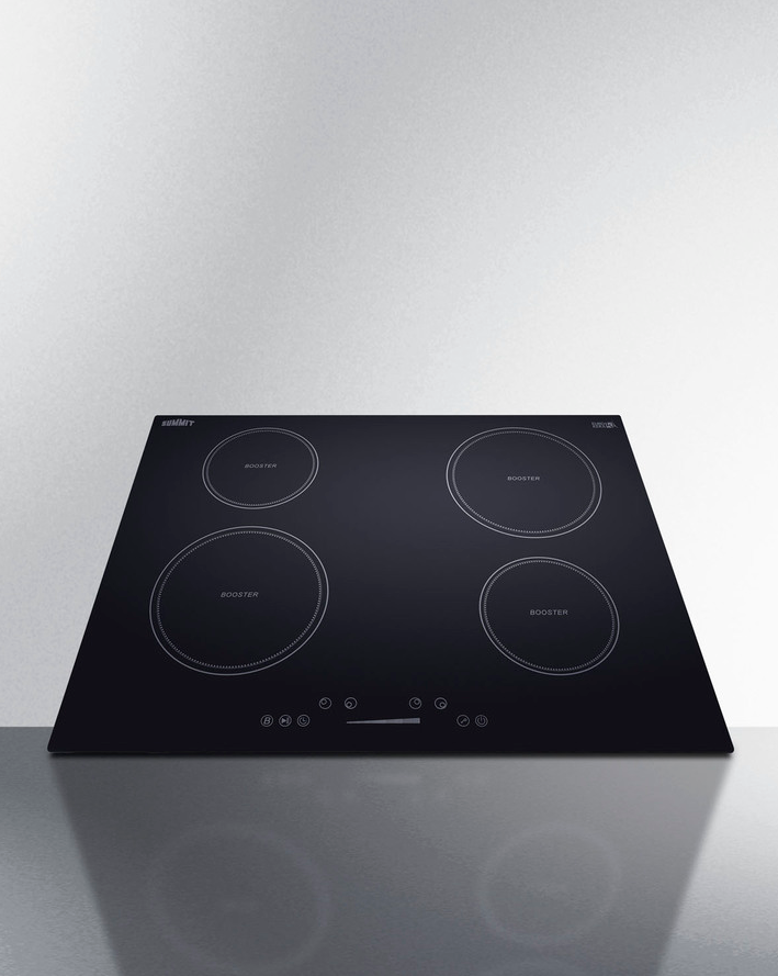 Summit 30" Wide 208-240V 4-Zone Induction Cooktop Refrigerator Accessories Summit Appliance   