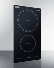 Summit 12" Wide 208-240V 2-Zone Induction Cooktop Refrigerator Accessories Summit Appliance   