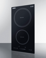 Summit 12" Wide 208-240V 2-Zone Induction Cooktop Refrigerator Accessories Summit Appliance   