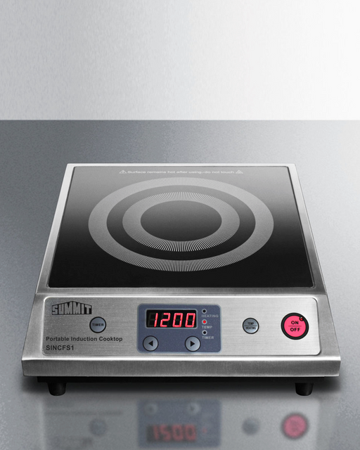 Summit Portable 115V Induction Cooktop Refrigerator Accessories Summit Appliance   