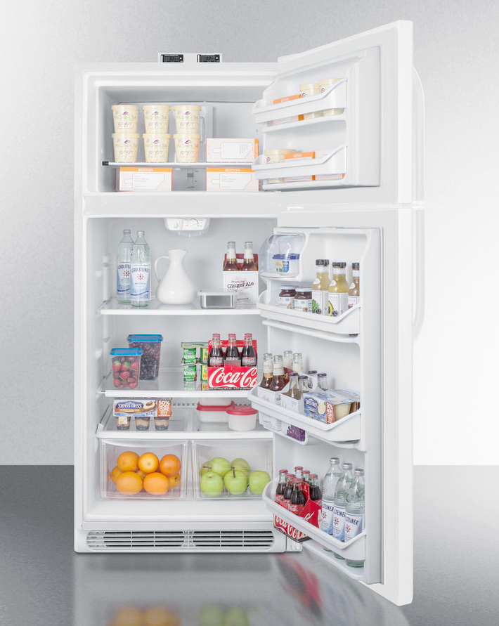 Summit 30" Wide Break Room Refrigerator-Freezer Refrigerator Accessories Summit Appliance   