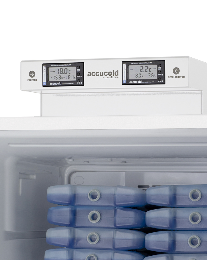 Summit 26" Wide Break Room Refrigerator-Freezer Refrigerator Accessories Summit Appliance   