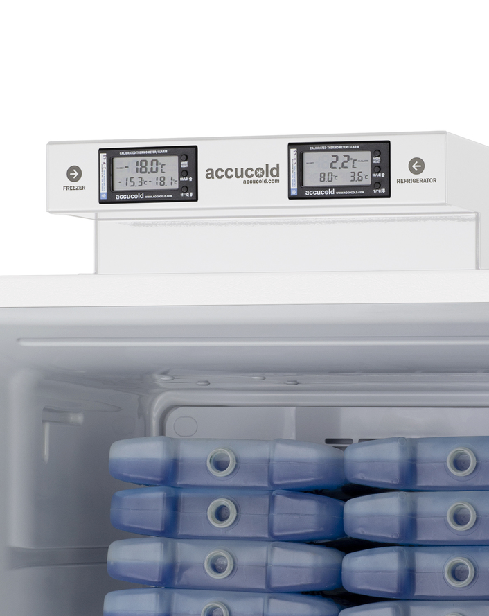 Summit 26" Wide Break Room Refrigerator-Freezer Refrigerator Accessories Summit Appliance   