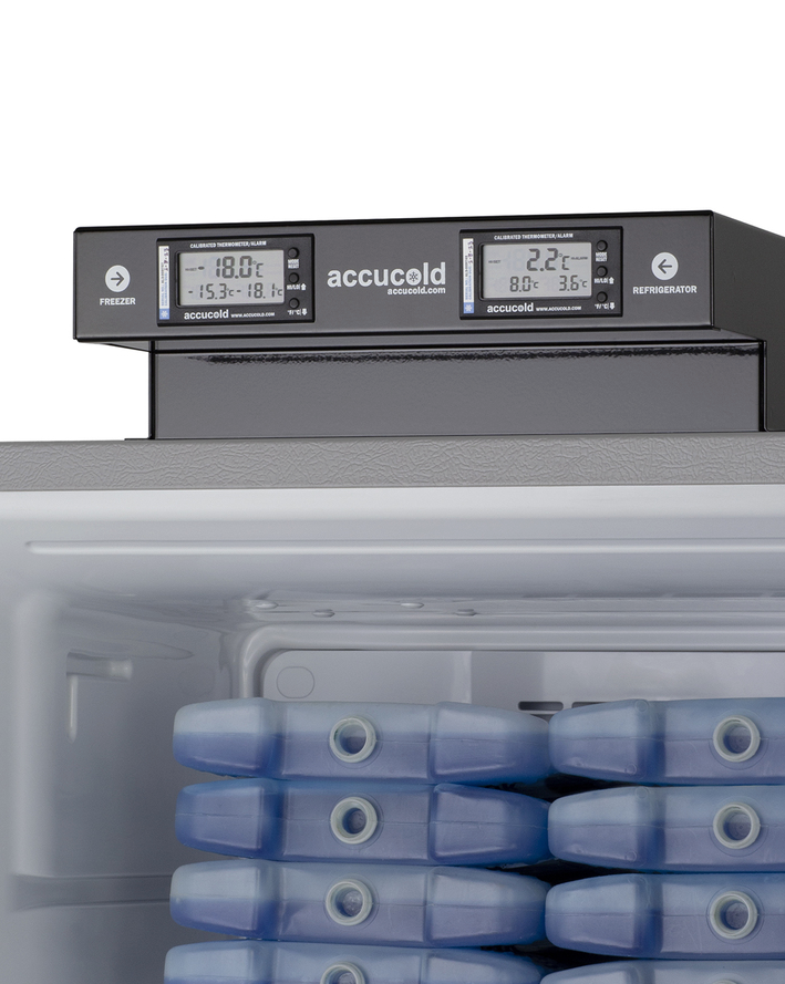 Summit 26" Wide Break Room Refrigerator-Freezer Refrigerator Accessories Summit Appliance   