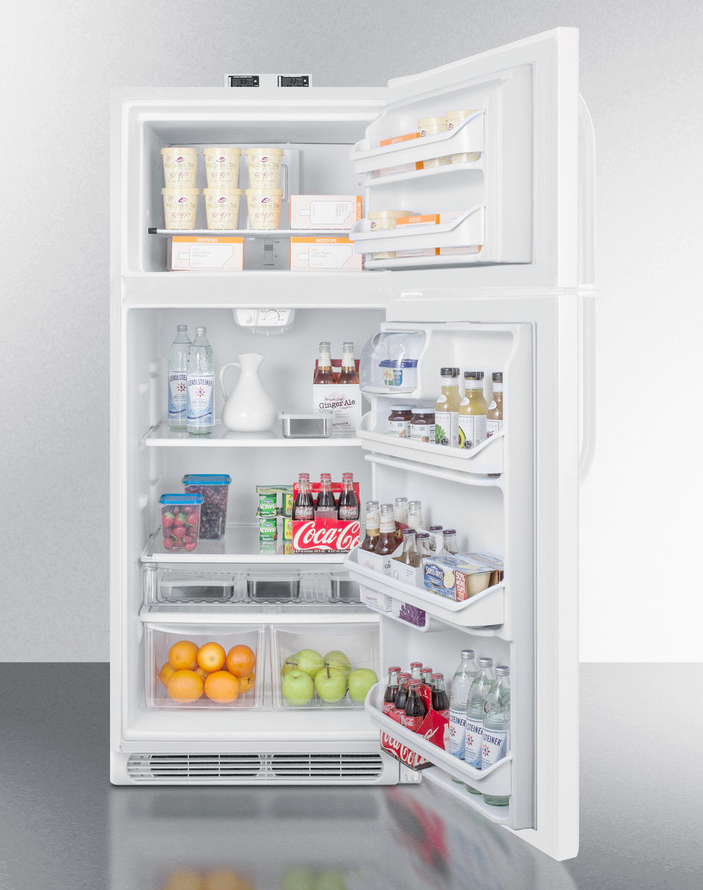 Summit 32" Wide Break Room Refrigerator-Freezer Refrigerator Accessories Summit Appliance   