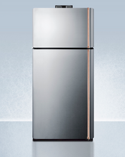 Summit 30" Wide Break Room Refrigerator-Freezer with Antimicrobial Pure Copper Handles Refrigerator Accessories Summit Appliance   