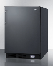 Summit 24" Wide Break Room Refrigerator-Freezer, ADA Compliant Refrigerator Accessories Summit Appliance   