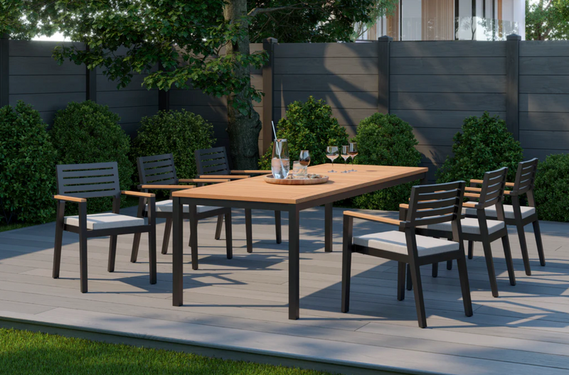 Rhodes Dining Chair (Set of 2) outdoor funiture New Age   