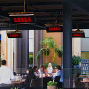 Bromic Heating BH01100021  Platinum Smart-Heat 300 Series Propane Outdoor Patio Heater - 23,600 BTU Patio Heater Covers CG Products   