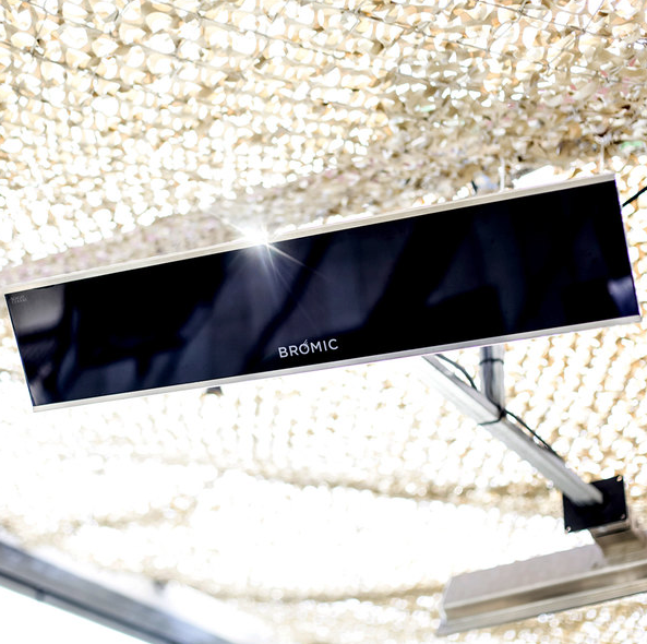 Bromic Heating BH0320003 Platinum Smart-Heat Electric Outdoor Patio Heater - 240V, 2300W Patio Heater Covers CG Products   