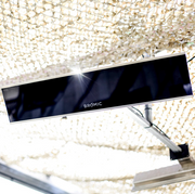 Bromic Heating BH0320005 Black Platinum Smart-Heat Electric Outdoor Patio Heater - 240V, 3400W Patio Heater Covers CG Products   