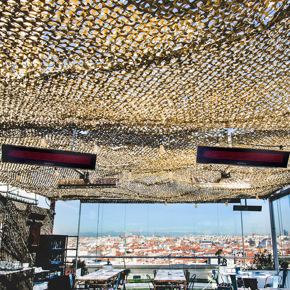 Bromic Heating BH0320003 Platinum Smart-Heat Electric Outdoor Patio Heater - 240V, 2300W Patio Heater Covers CG Products   