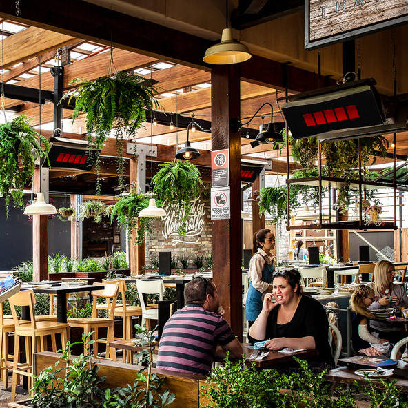 Bromic Heating BH0110004 Platinum Smart-Heat 500 Series Propane Outdoor Patio Heater - 39,800 BTU Patio Heater Covers CG Products   