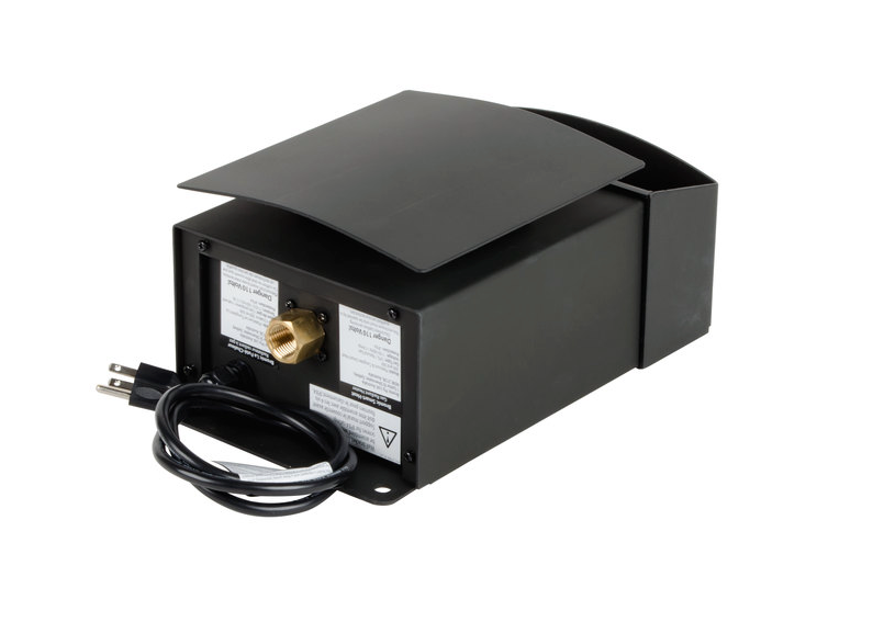 Bromic Heating BH0210001 Tungsten Smart-Heat 300 Series Natural Gas Outdoor Patio Heater - 26,000 BTU Patio Heater Covers CG Products   