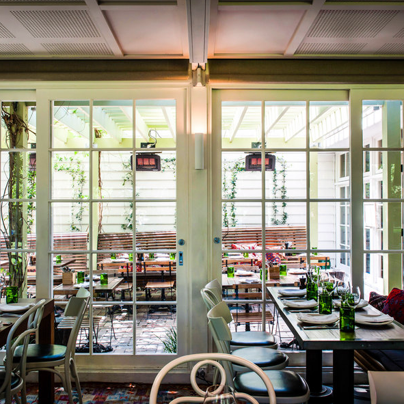 Bromic Heating BH0210001 Tungsten Smart-Heat 300 Series Natural Gas Outdoor Patio Heater - 26,000 BTU Patio Heater Covers CG Products   