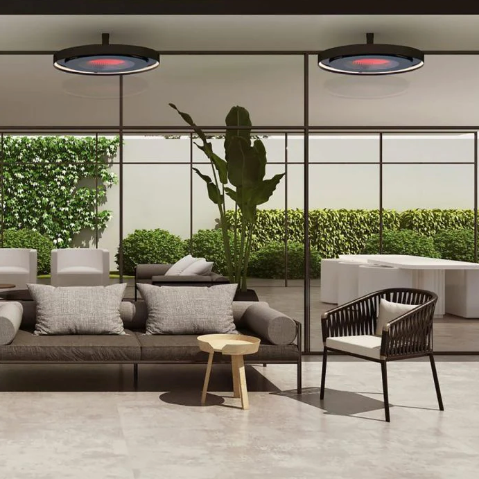 Bromic Eclipse Smart-Heat Electric Pendant Heater, Twin Pole, 3300W- BH0920001 Patio Heater Covers CG Products   